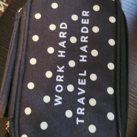 Away Black and White Travel Cable Organizer - Picture 1 of 3